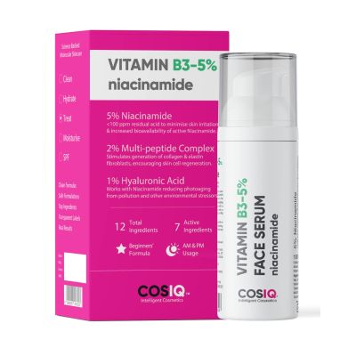 COSIQ: Niacinamide Vitamin B3-5% Face Serum - 30ml
