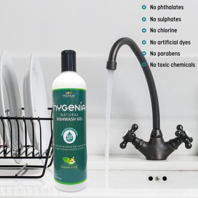 Premium Bionaturals: Dishwash Gel - Cucumber & Lily - 500ml