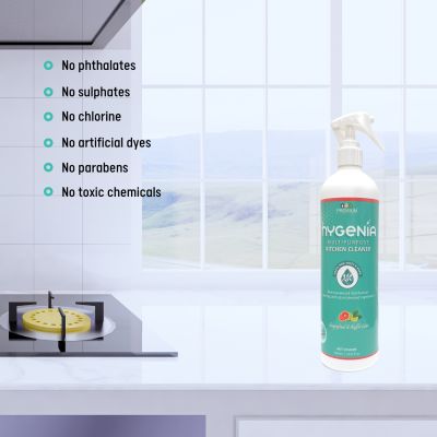 Premium Bionaturals: Hygenia Multipurpose Kitchen Cleaner - Grapefruit & Kaffir Lime - 500ml