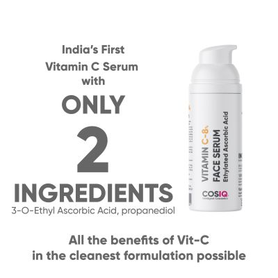 COSIQ: Vitamin C-8% Face Serum - 30ml