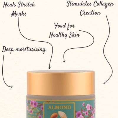 The Paradise Tree: Almond Body Butter - 100gm