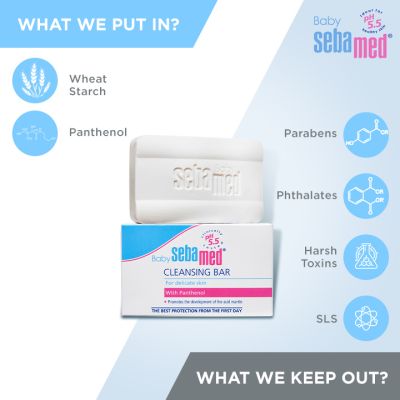 SEBAMED: Baby Cleansing Bar - 150gm