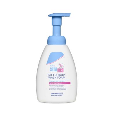 SEBAMED: Baby Face & Body Wash Foam - 400ml