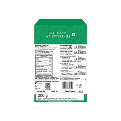 Nutraj: Signature Regular Walnut Kernels - Pack of 3 - 200gm each
