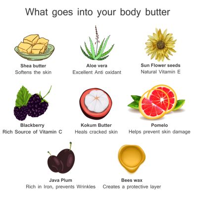 The Paradise Tree: Berrylicious body butter - 100ml