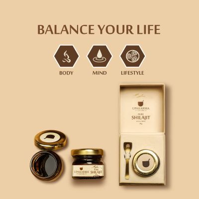 UPAKARMA: Ayurveda Shilajeet Resin - 30gm