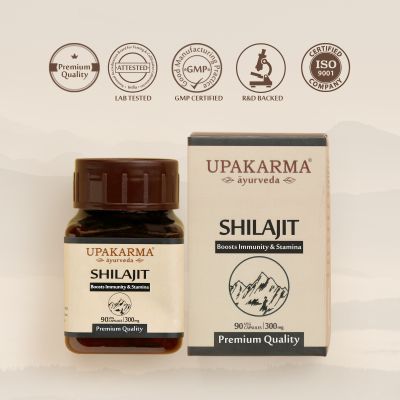 UPAKARMA: Ayurveda Shilajit Extracts - 90 Capsules
