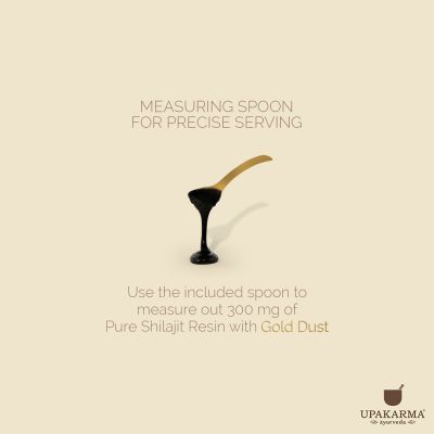 UPAKARMA: Ayurveda Shilajeet Gold Resin - 20gm