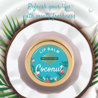 The Paradise Tree: Coconut Milk Lip Balm - 5gm