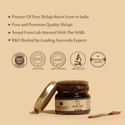 UPAKARMA: Ayurveda Shilajeet Resin - 30gm