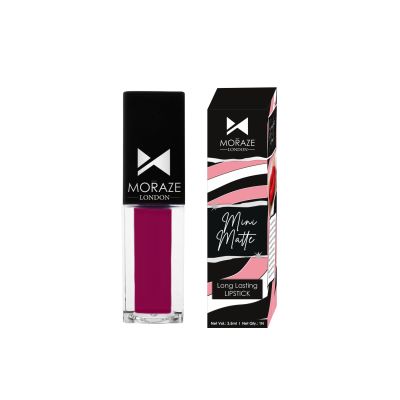 Moraze London: Non Transfer Lip Color -  Made Him Blush - 3ml