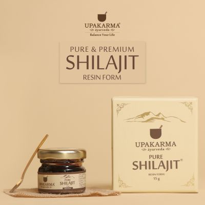UPAKARMA: Ayurveda Shilajeet/Shilajit Resin - 15gm