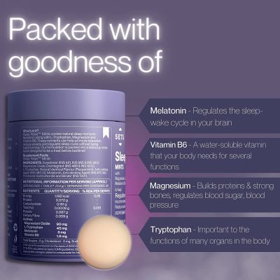 SETU: Sleep - Relax Mints - Peppermint Flavour- 30 Mints