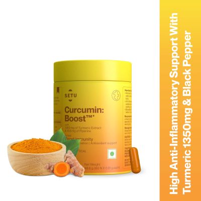 SETU: Curcumin Boost  - 60 Capsules