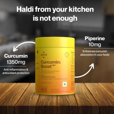 SETU: Curcumin Boost  - 60 Capsules