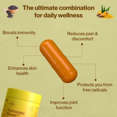 SETU: Curcumin Boost  - 60 Capsules