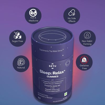SETU: Sleep: Relax Gummies - 30 Gummies