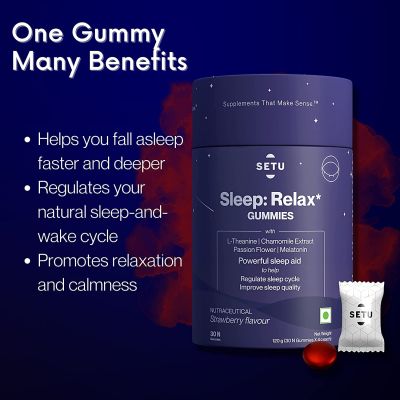 SETU: Sleep: Relax Gummies - 30 Gummies