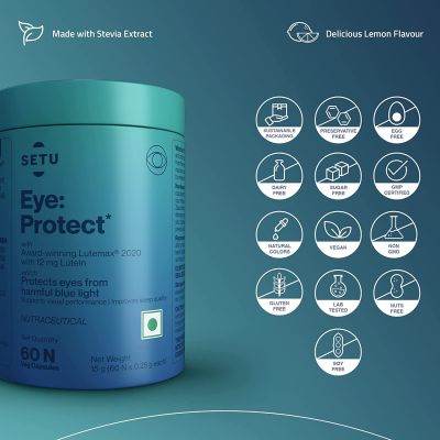 SETU: Lutein & Zeaxanthin Eye - 60 Tablets