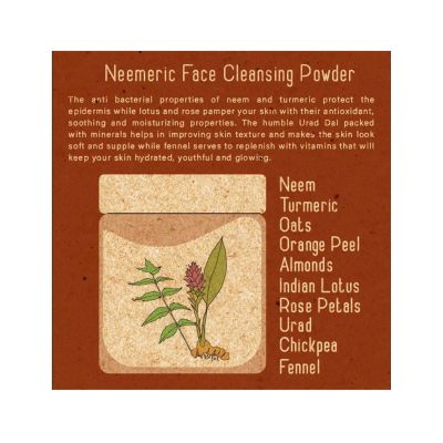 Herbal Me: Herbal Me Neemric Face Cleansing Powder - 75gm