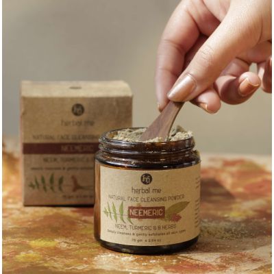 Herbal Me: Herbal Me Neemric Face Cleansing Powder - 75gm