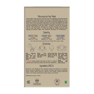 Herbal Me: Herbal Me Moroccan Ice - Natural Hair Mask For Itchy Scalp - 120 gms