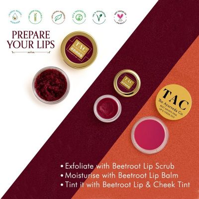 TAC - The Ayurveda Co.: Pink Lip & Cheek Tint - 10gm