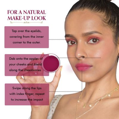 TAC - The Ayurveda Co.: Pink Lip & Cheek Tint - 10gm