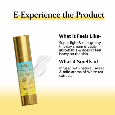 TAC - The Ayurveda Co.: SPF 15 Day Cream - 50gm