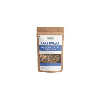 GOODIO EATS: Blueberry Walnut Superfood Oatmeal 200gm