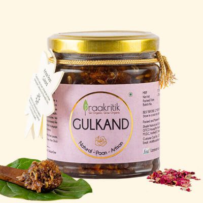 Praakritik: Natural Artisan Paan - gulkand - 250 gm