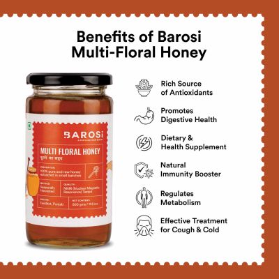 BAROSI: Multi Floral Honey - 500gm
