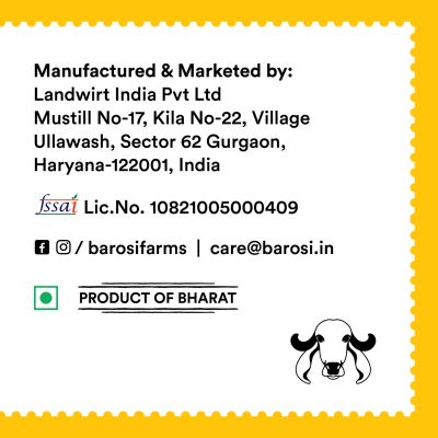 BAROSI: A2 Desi Cow Ghee - 500ml