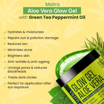 Matra: Aloe Vera Glow Gel - 100gm