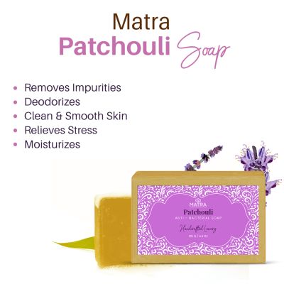 Matra: Patchouli Handmade Soap - 125gm