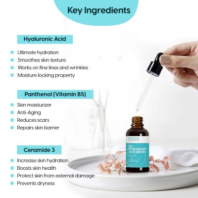 Matra: 5% Hyaluronic Acid Serum -30ml