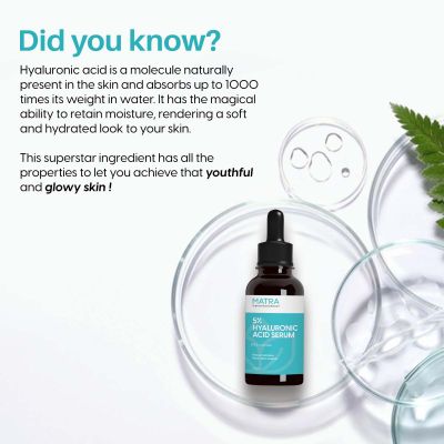 Matra: 5% Hyaluronic Acid Serum -30ml