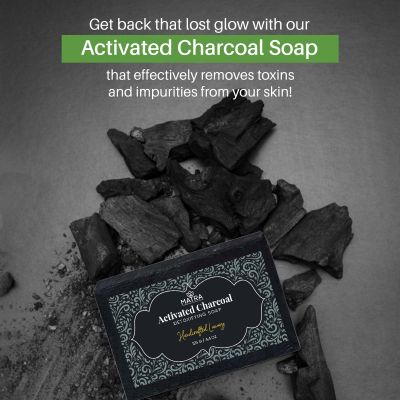 Matra: Activated Charcoal Soap - 125gm