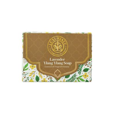 Luxuriate: Lavender Ylang Ylang Essense of Fragrant Beauty Soap Bar for Men and Women- 125 ml