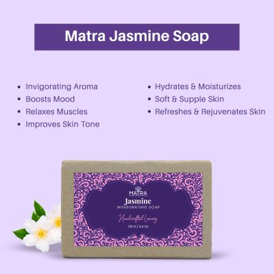 Matra: Jasmine Handmade Soap - 125gm