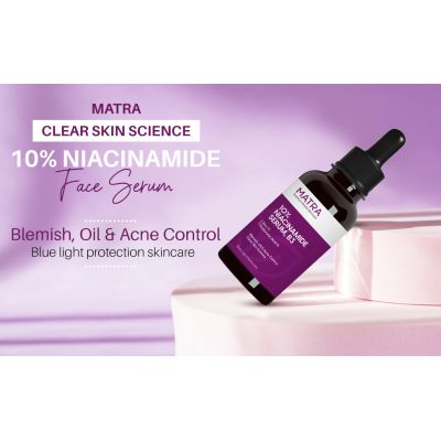 Matra: 10% Niacinamide Face Serum - 30ml