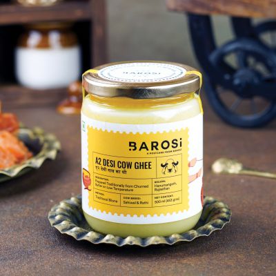 BAROSI: A2 Desi Ghee Cow - Pack Of 2 - 500gm Each