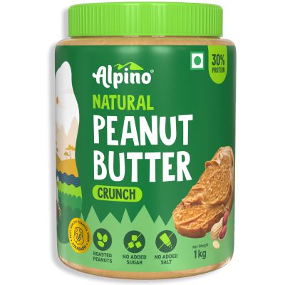 Alpino: Natural Peanut Butter Crunch - 1kg