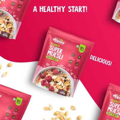 Alpino: Super Muesli Fruit & Nuts - 400gm