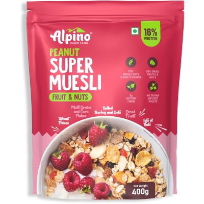 Alpino: Super Muesli Fruit & Nuts - 400gm