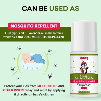 BabyOrgano: Natural Cold Relief Roll - 40 ml