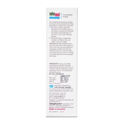 SEBAMED: Clear Face Foam - 50ml
