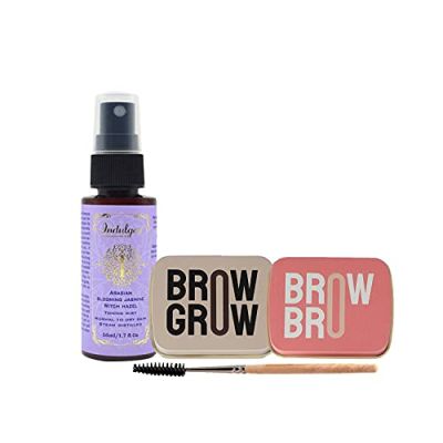Indulgeo Essentials: Ultimate Brow Care Combo- Brow Bro+ABJ Mist+Brow Grow