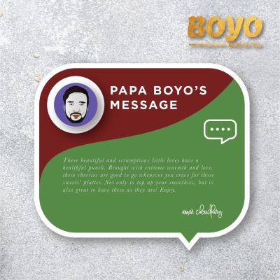 BOYO: Dried Whole Cherry - 200gm