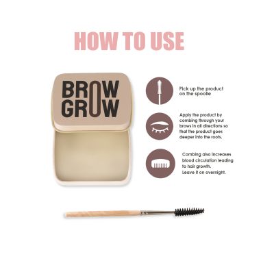 Indulgeo Essentials: Brow Grow For Fuller Brows - 20ml